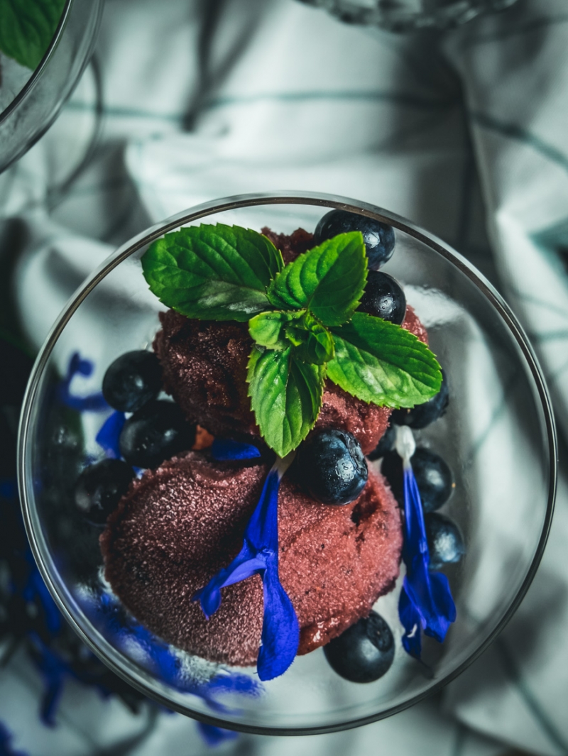 Blueberries Sorbet