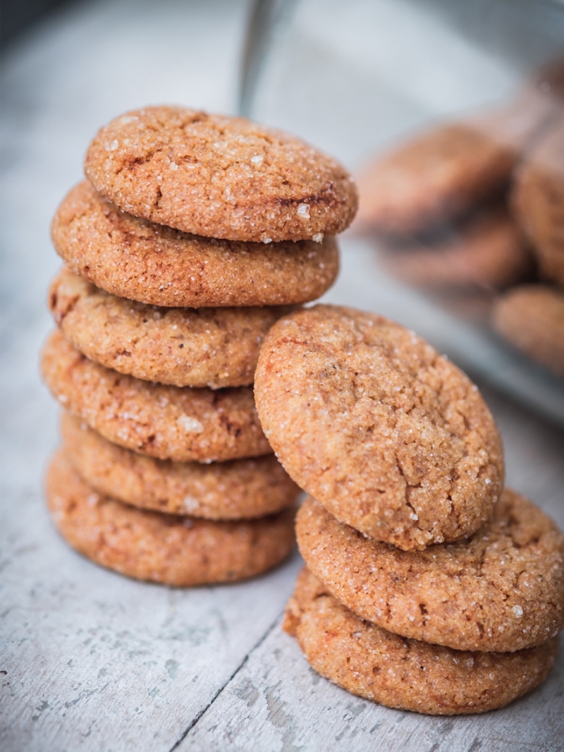 Brown Butter Ginger cookies