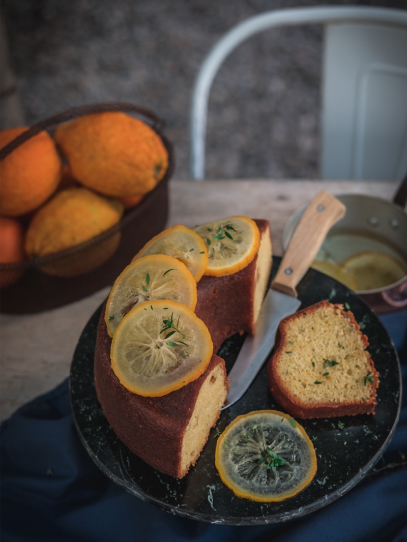 Bergamot and Olive Oil Cake