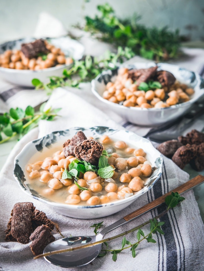 Chickpea soup